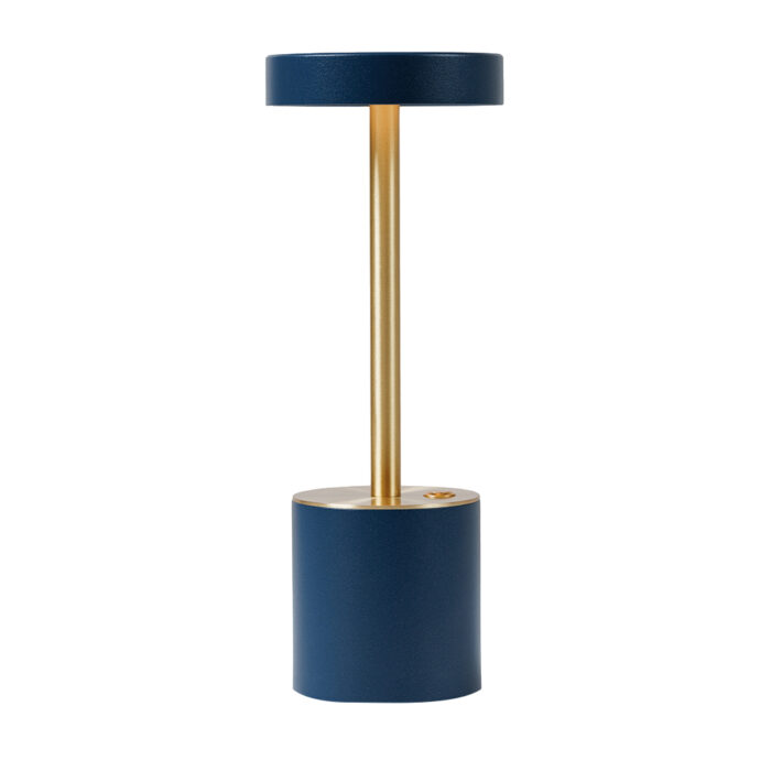TakeMe Mini - Blå/Messing bordlampe
