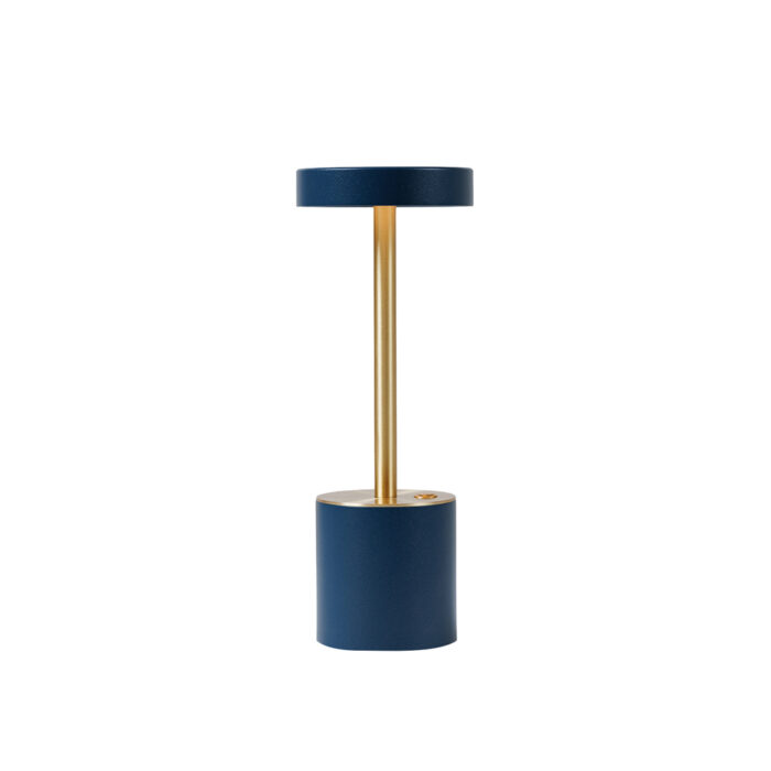 TakeMe Mini - Blå/Messing bordlampe
