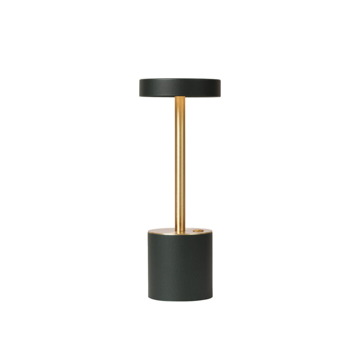 TakeMe Mini Grøn/Messing bordlampe